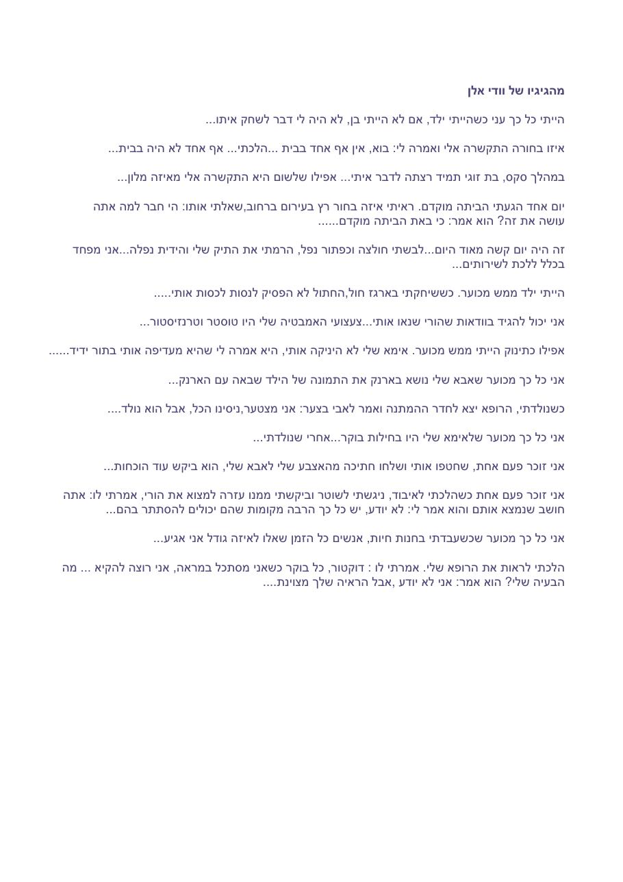 WoodyEllen – עמוד 1