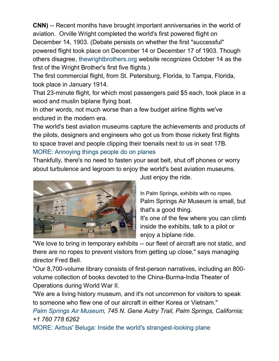 CNN aviation museums – עמוד 1