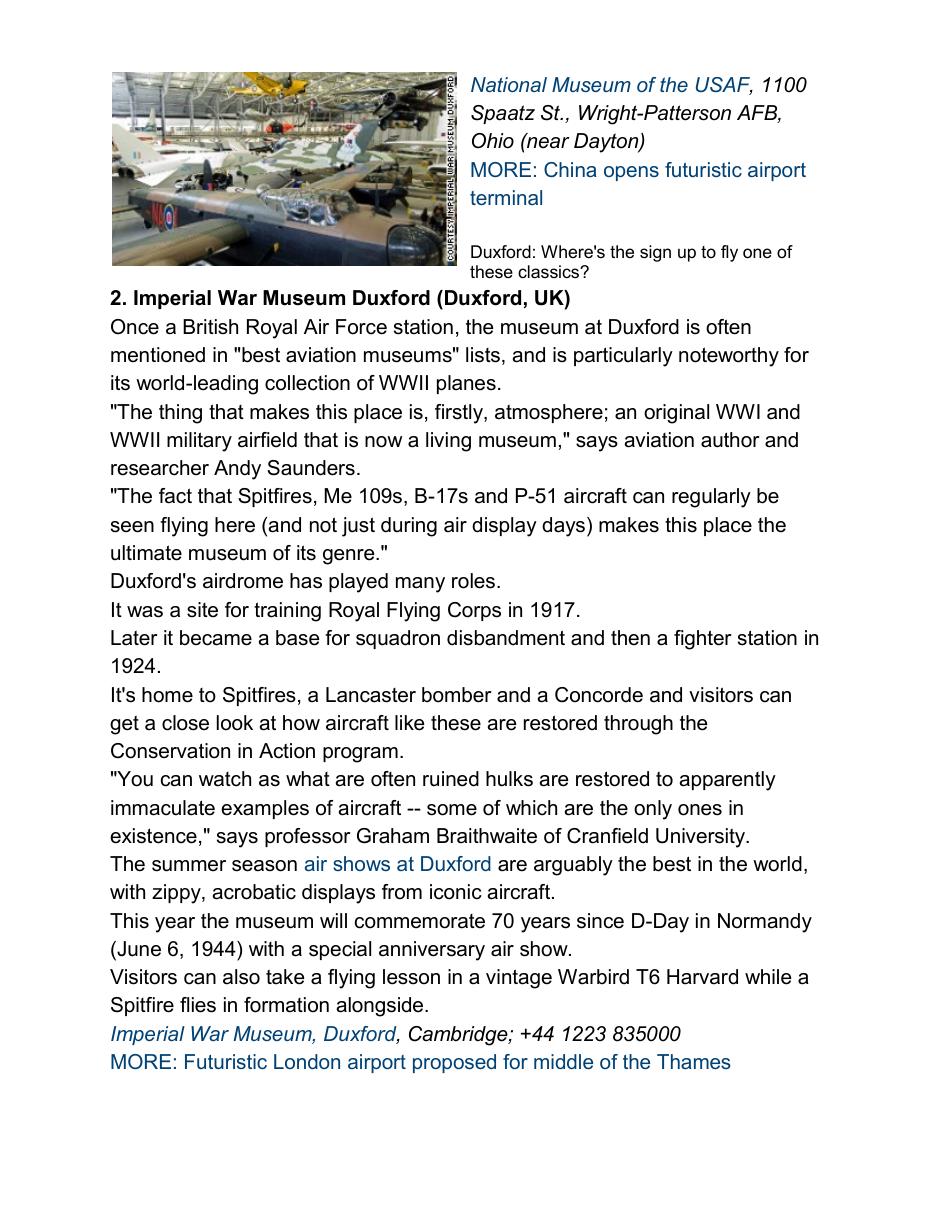CNN aviation museums – עמוד 7