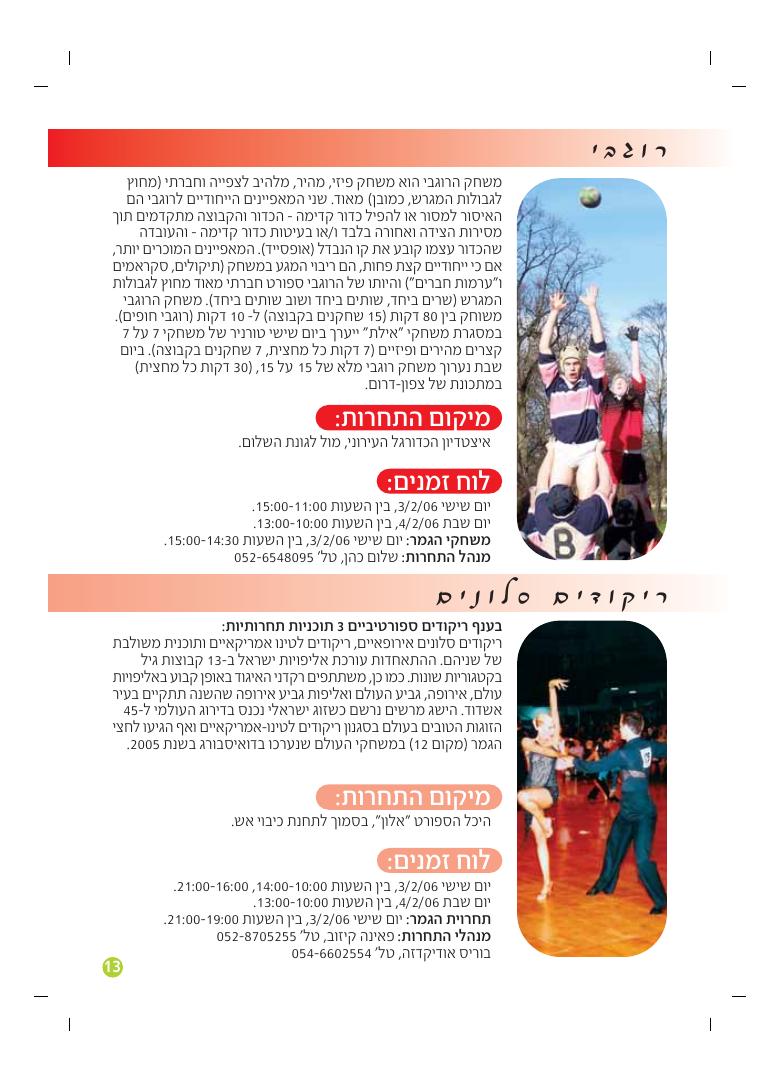משחקי אילת ה-1 – עמוד 13