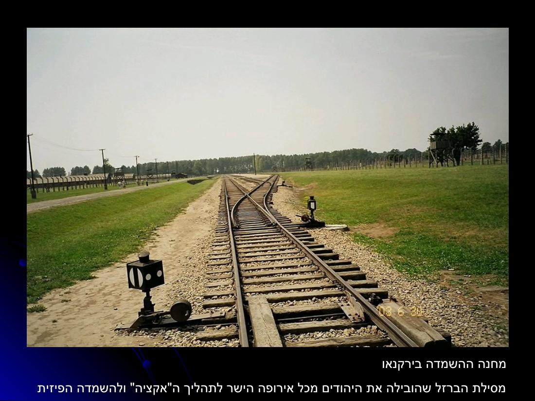 מצגת עם תמונות מהביקור במחנות ההשמדה בפולין – עמוד 7