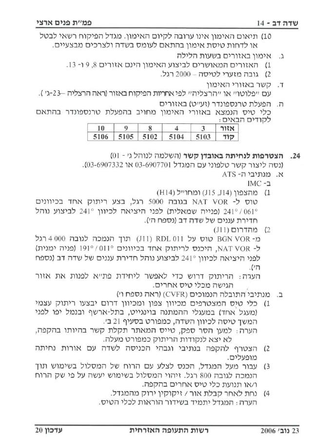 שדה דב LLSD – עמוד 14