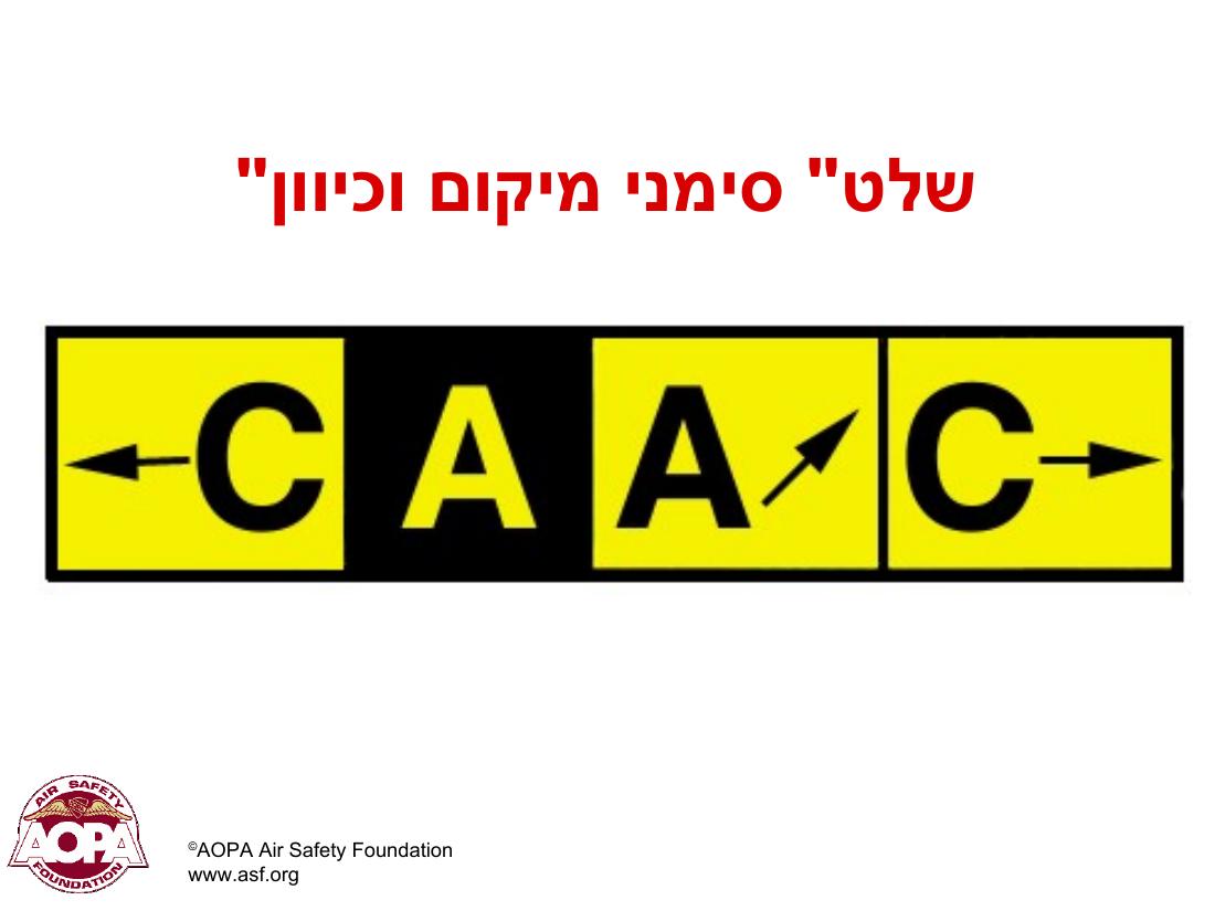 תמרורים וסימונים בשדות תעופה בינ"ל – עמוד 5