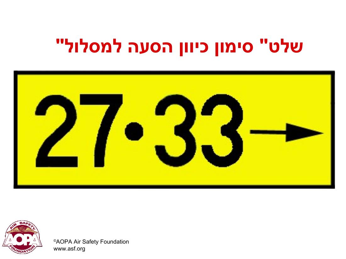 תמרורים וסימונים בשדות תעופה בינ"ל – עמוד 9