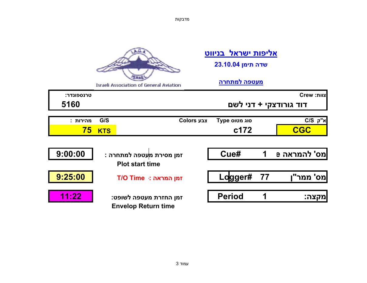 קובץ EXCEL עם ניקוד – עמוד 3