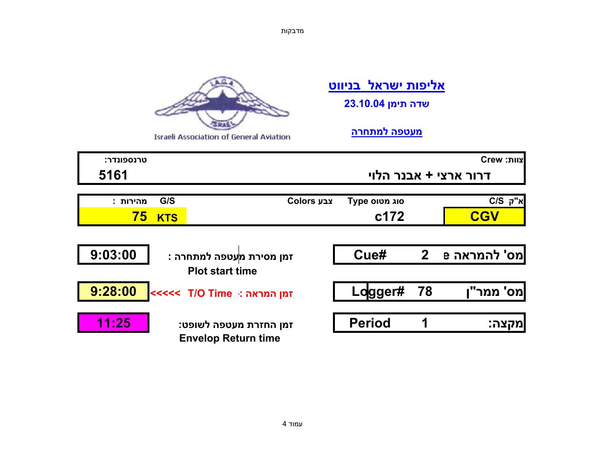 קובץ EXCEL עם ניקוד – עמוד 4
