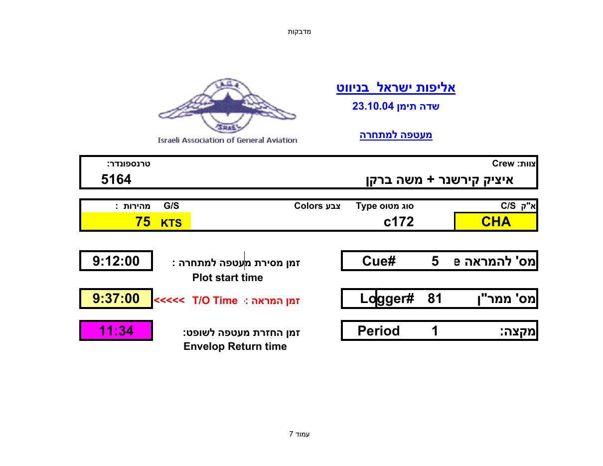 קובץ EXCEL עם ניקוד – עמוד 7