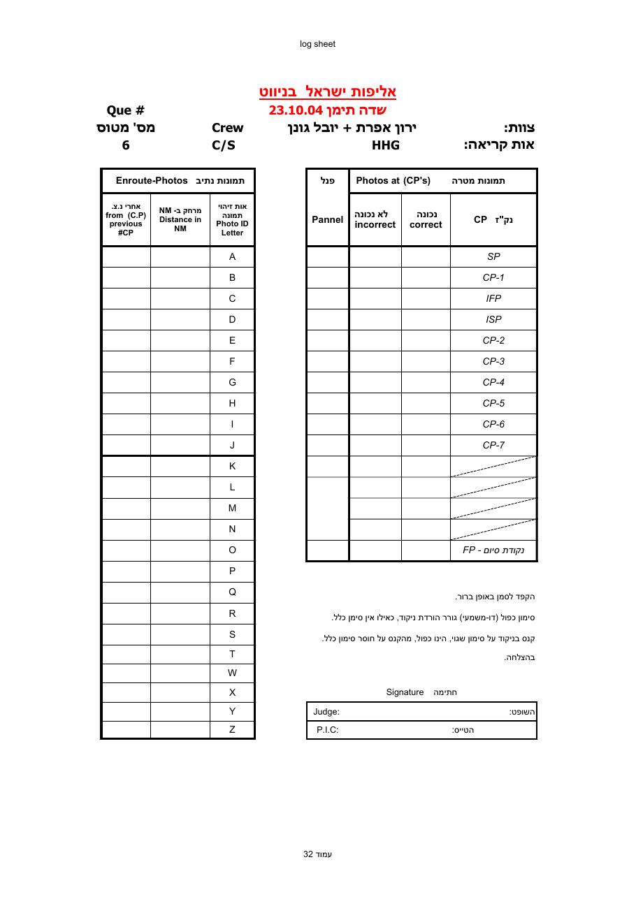 קובץ EXCEL עם ניקוד – עמוד 32