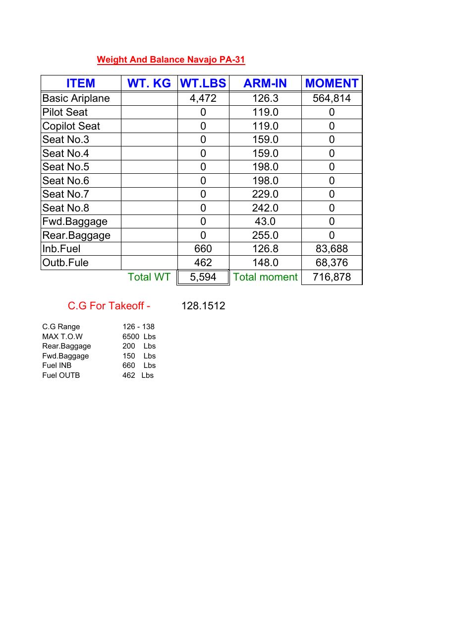 קובץ EXCEL לחישוב W&B – עמוד 1