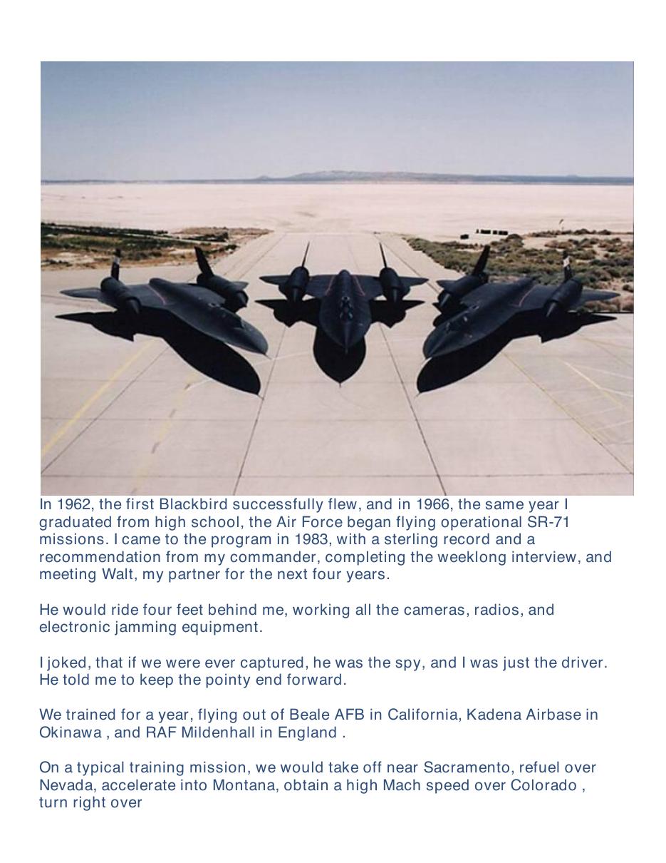 תמונות וכתבה על SR71 Blackbird – עמוד 5