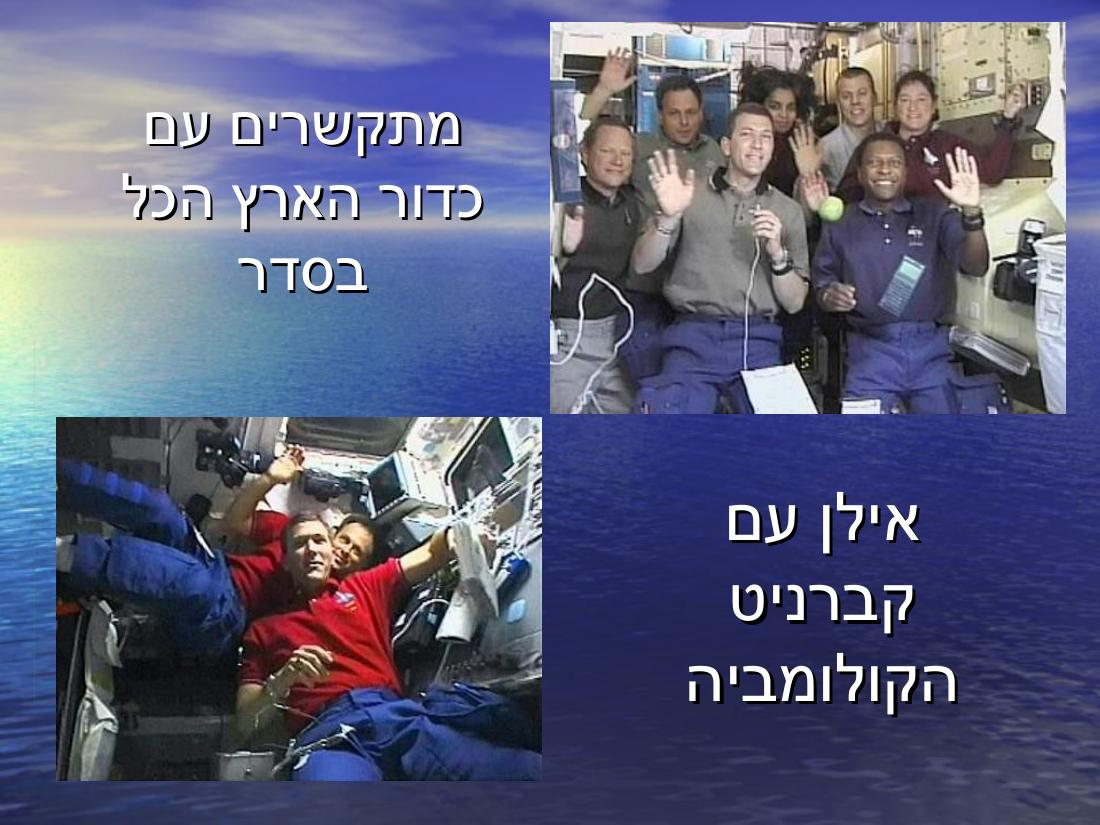 מצגת לזכרו של אל"מ אילן רמון – עמוד 17