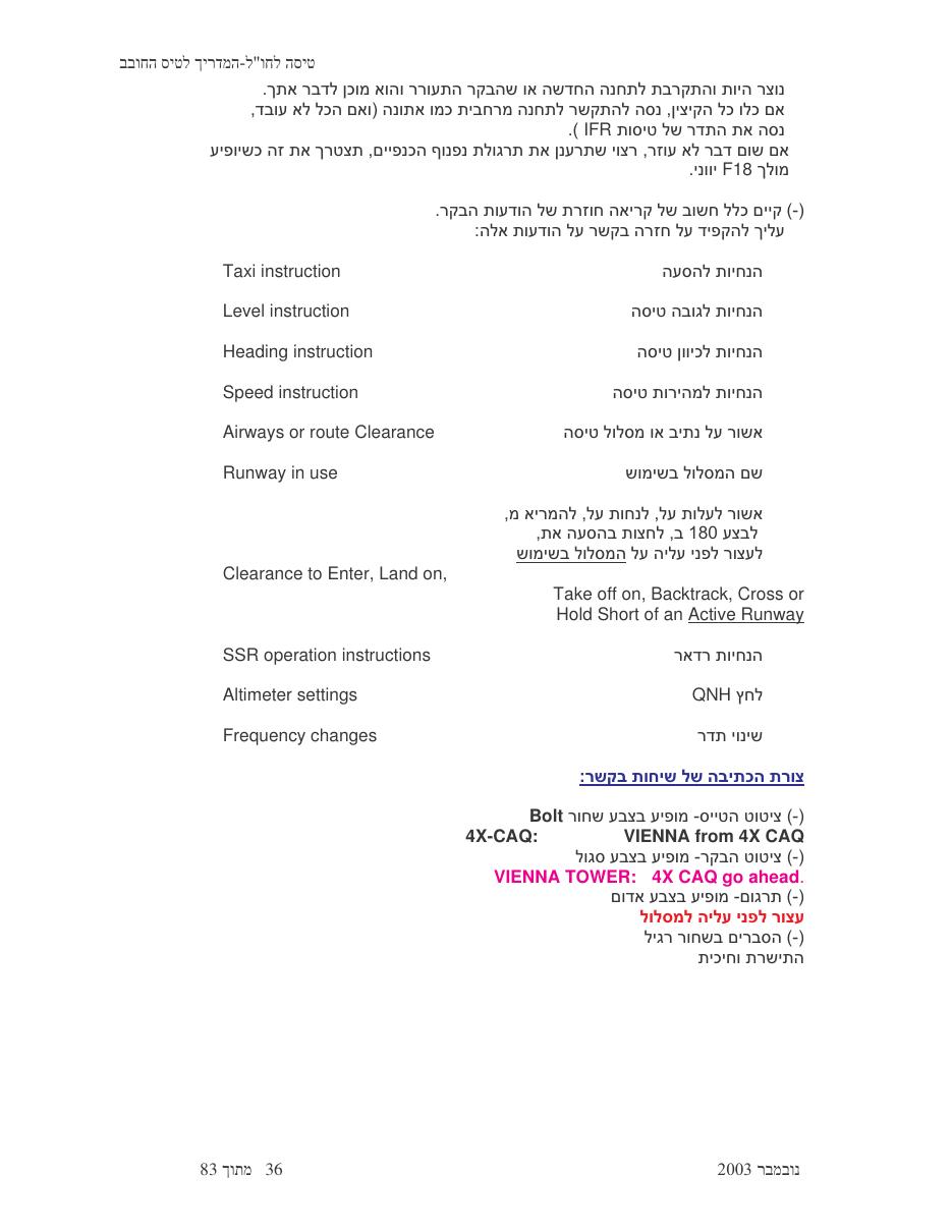 טיסה לחו"ל – עמוד 36