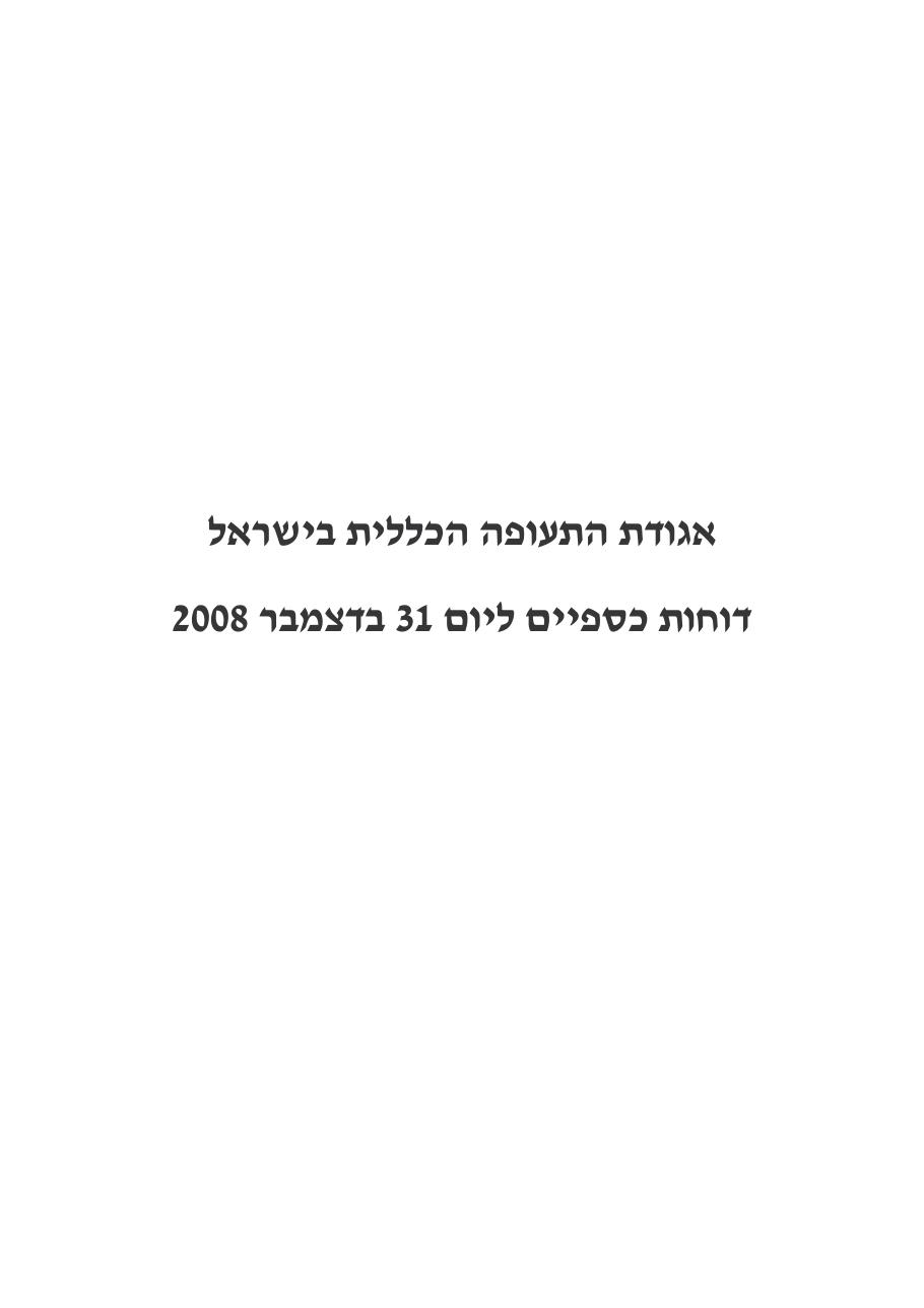 טיוטת מאזן ליום 31.12.08 – עמוד 1