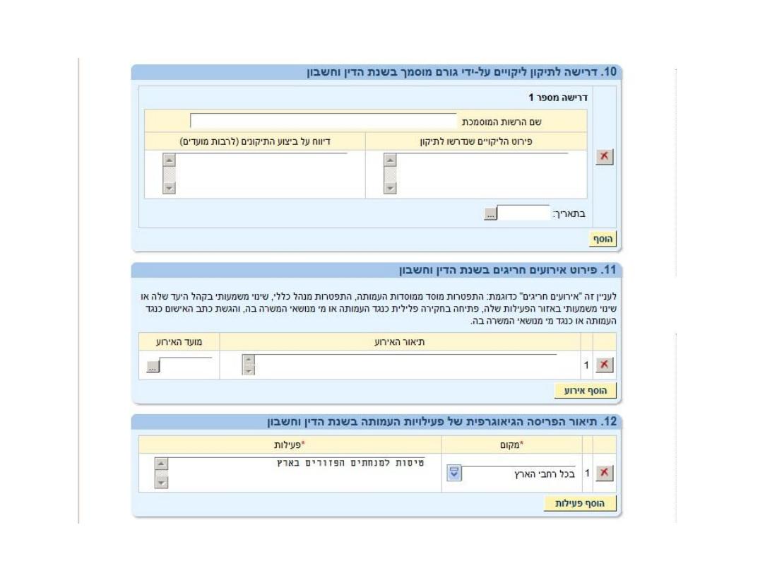 הדוח השנתי 2011 לרשם העמותות – עמוד 5