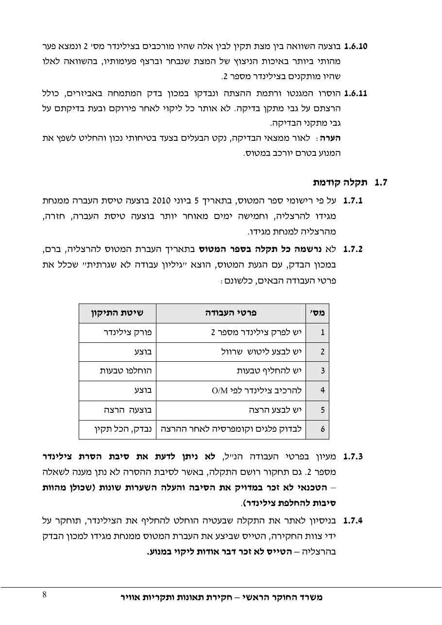 דוח מס. 10 -140+143 – עמוד 8