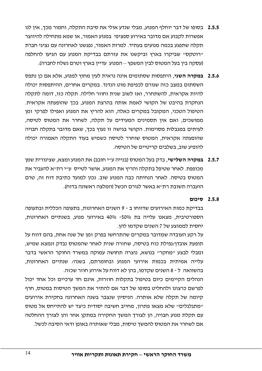 דוח מס. 10 -140+143 – עמוד 14