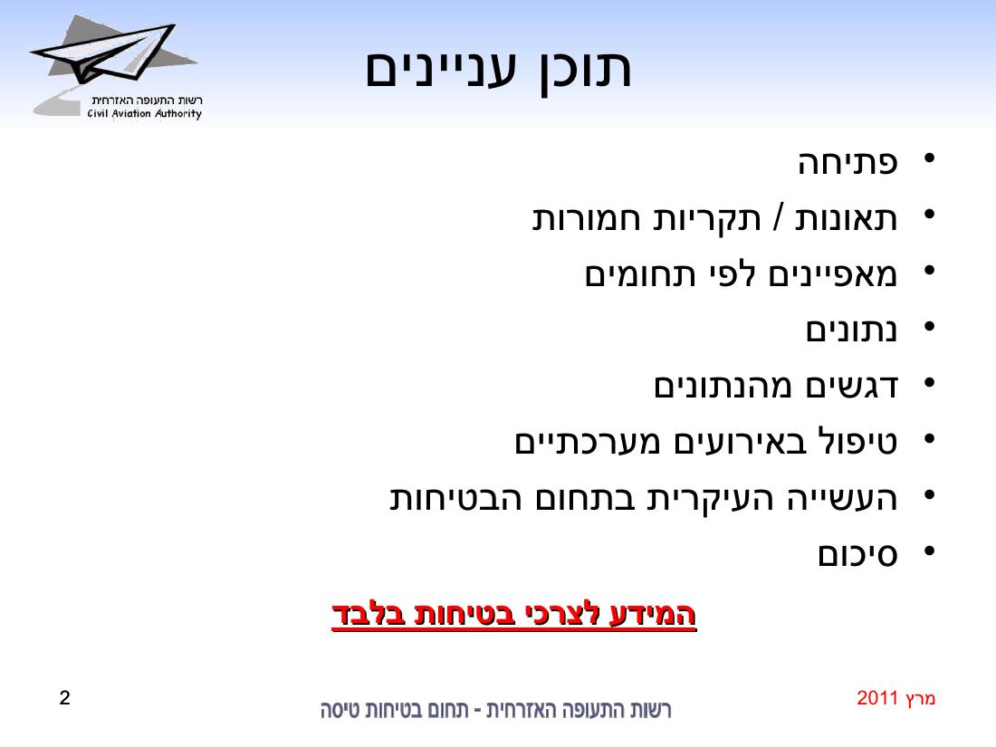 סיכום בטיחות מרץ 2011 – עמוד 2