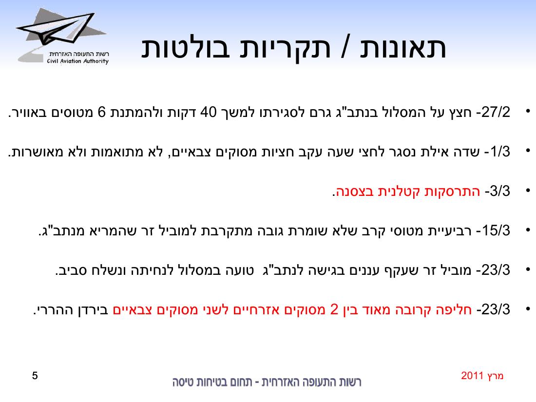 סיכום בטיחות מרץ 2011 – עמוד 5