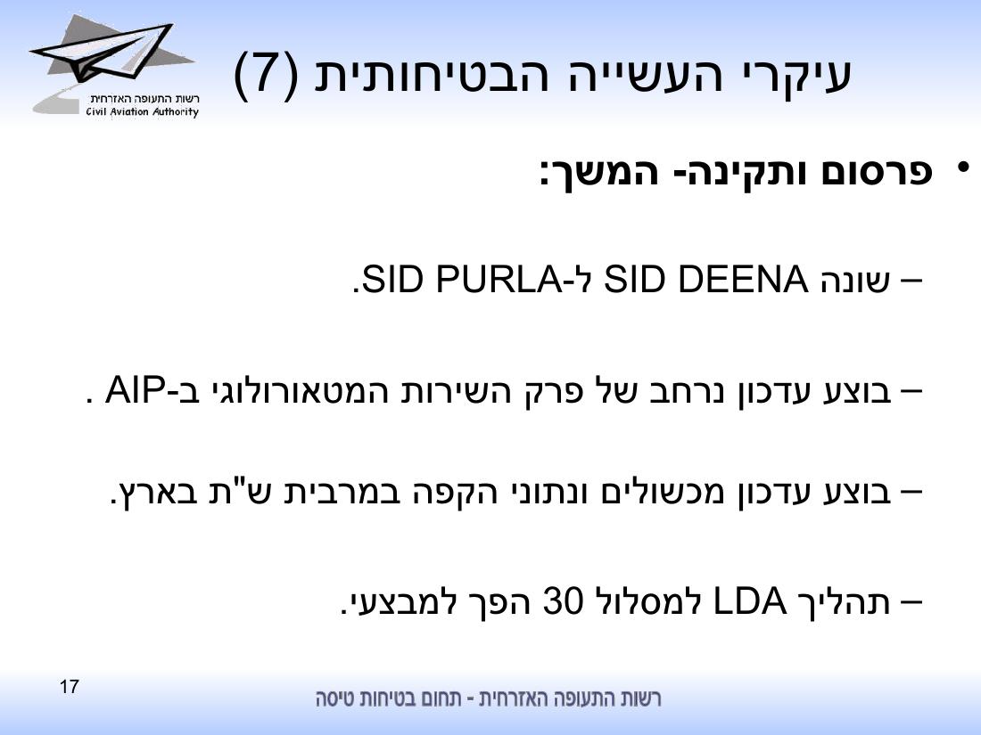 סיכום בטיחות לחציון ראשון 2010 - רת"א – עמוד 17