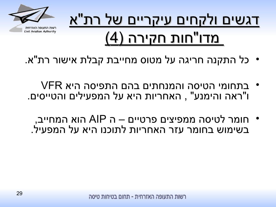 סיכום בטיחות לחציון ראשון 2010 - רת"א – עמוד 29