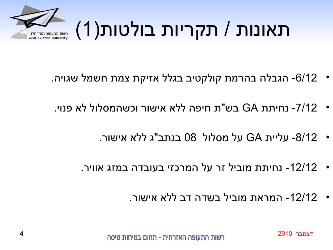 סיכום בטיחות דצמבר 2010 – עמוד 4