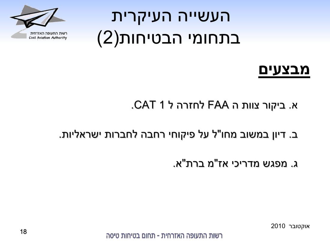 סיכום בטיחות אוקטובר 2010 – עמוד 18