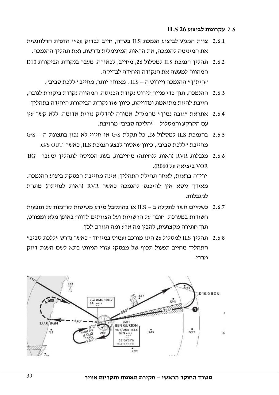 סטייה מטה שלשידור קרן גלישה בגישת ILS – עמוד 44