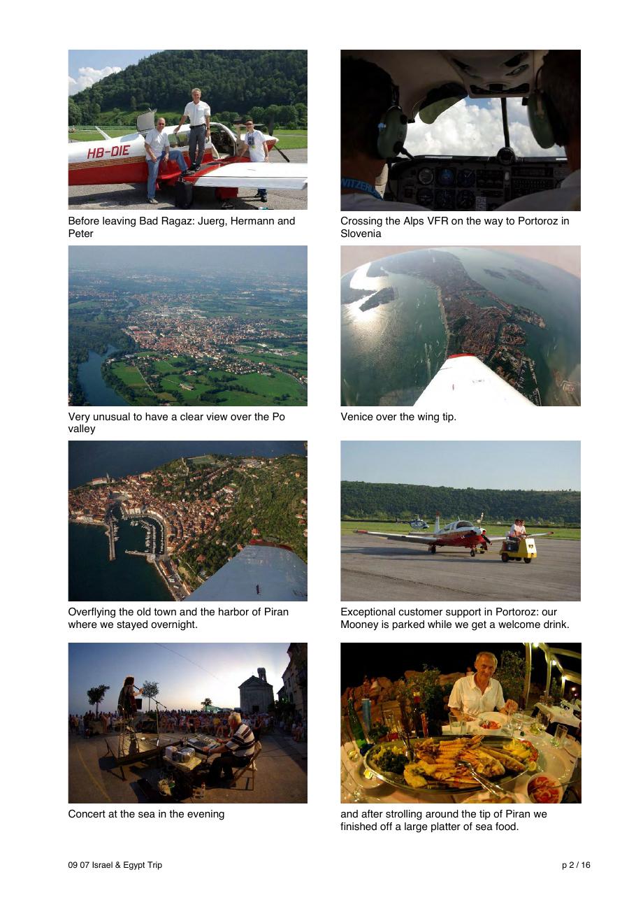 Flying from Switzerland to Israel & Egypt - HB DIE – עמוד 2