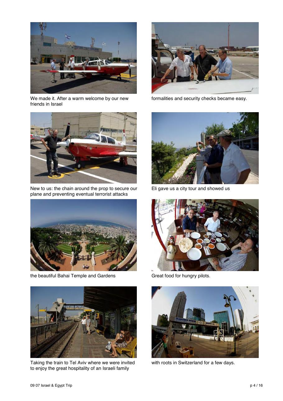 Flying from Switzerland to Israel & Egypt - HB DIE – עמוד 4