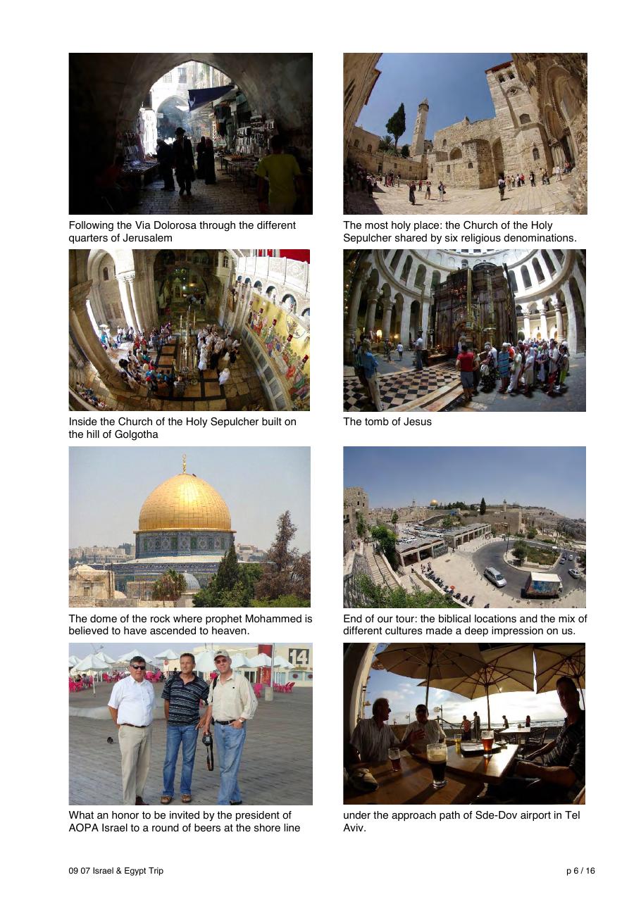 Flying from Switzerland to Israel & Egypt - HB DIE – עמוד 6