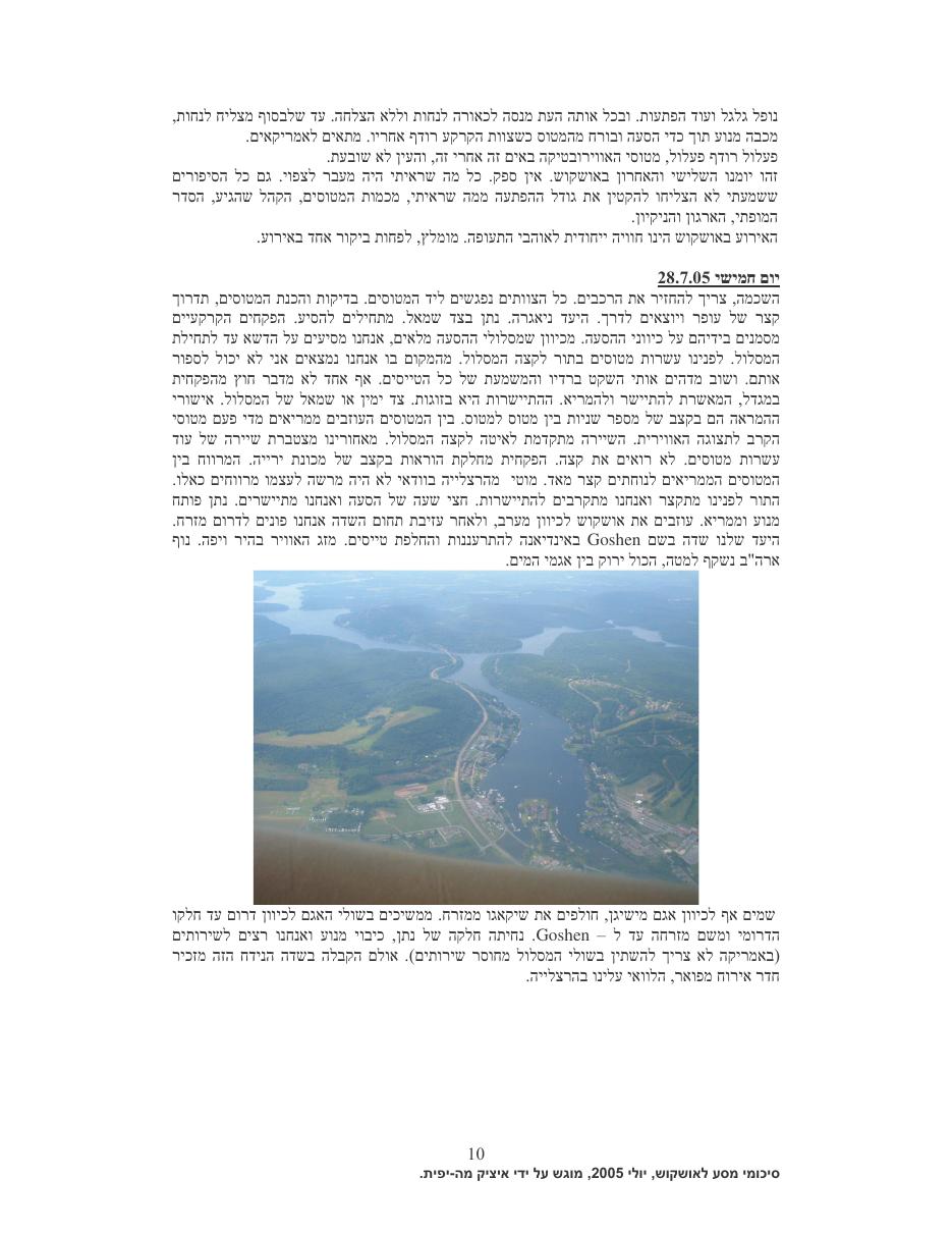 רשמי מסע לאושקוש 2005 – עמוד 10