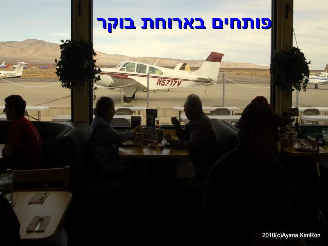 ביקור במדבר מוהווי..."שבת המשוגעת – עמוד 6