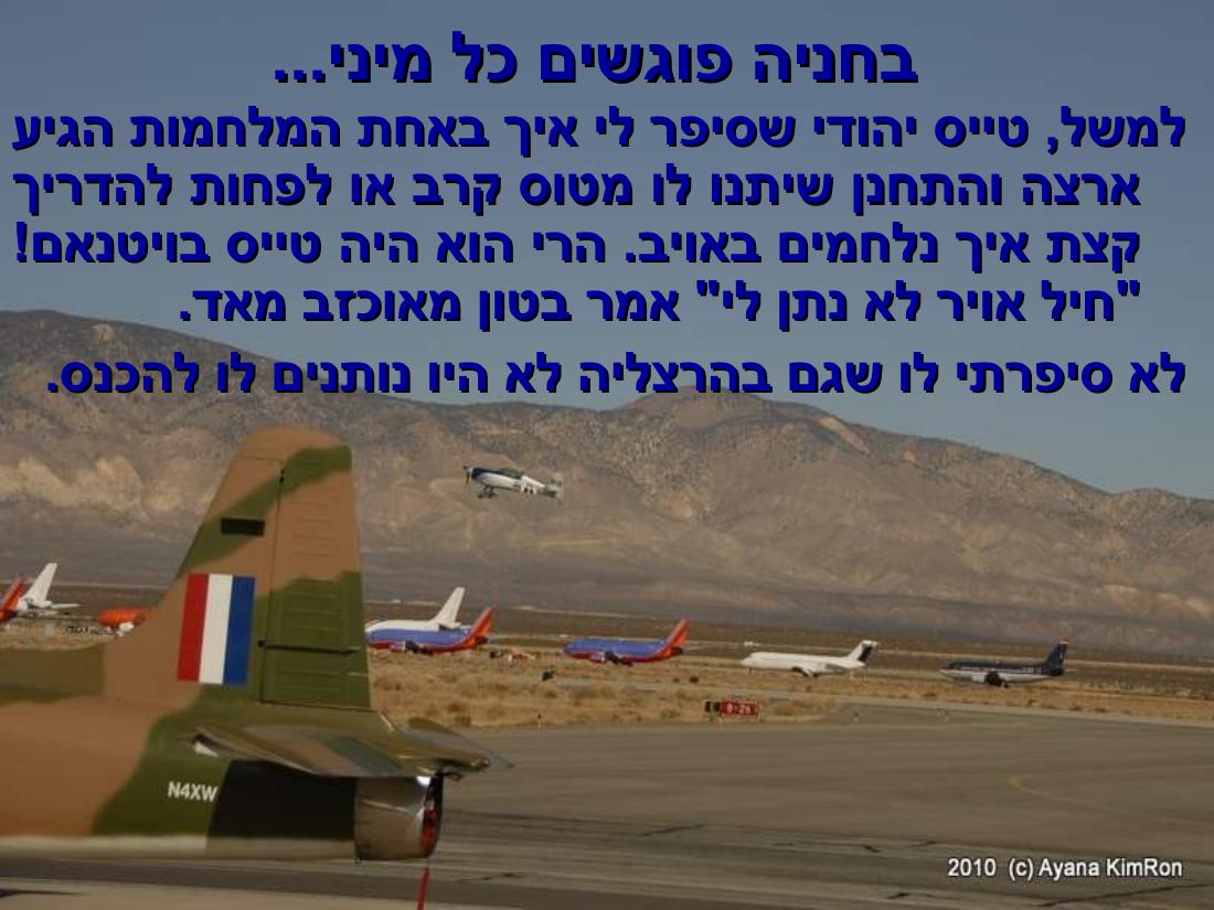 ביקור במדבר מוהווי..."שבת המשוגעת – עמוד 10