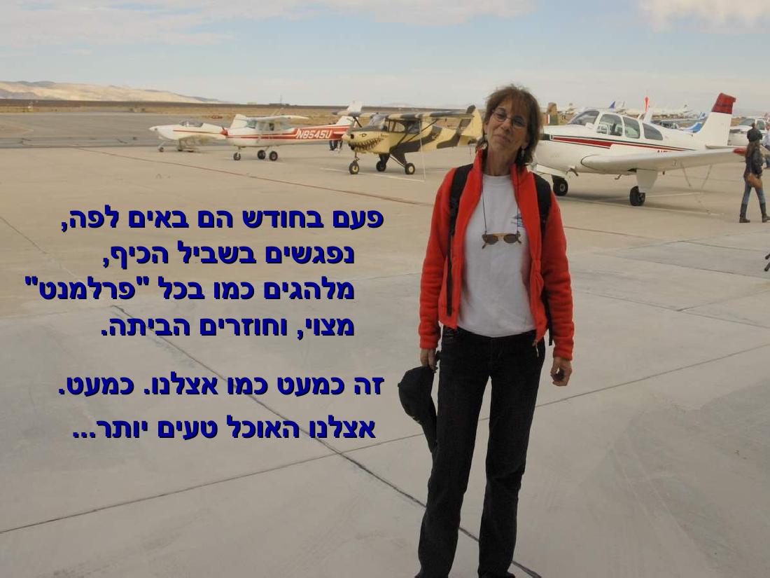 ביקור במדבר מוהווי..."שבת המשוגעת – עמוד 32