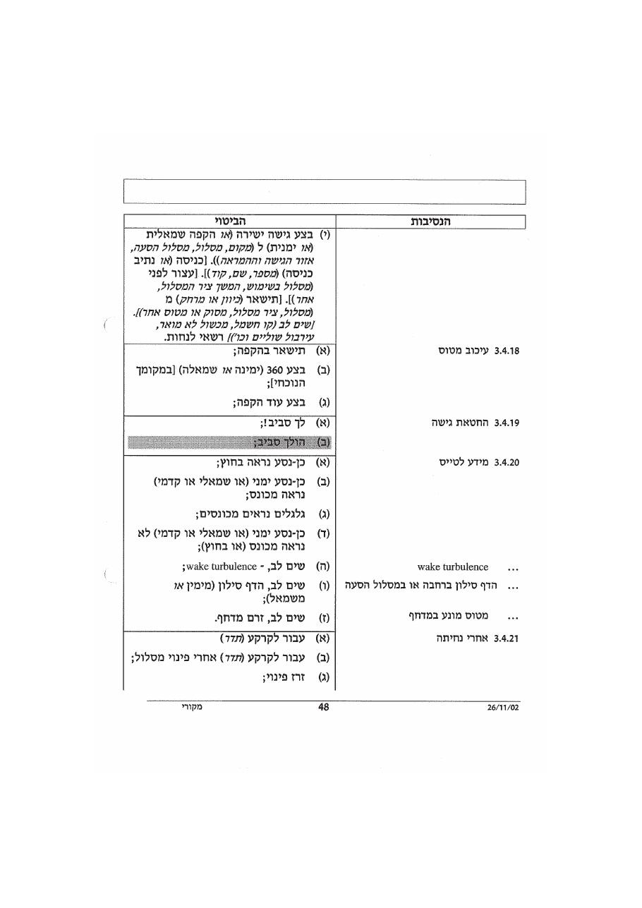 נוהל דיבור אלחוט אוירי – עמוד 52