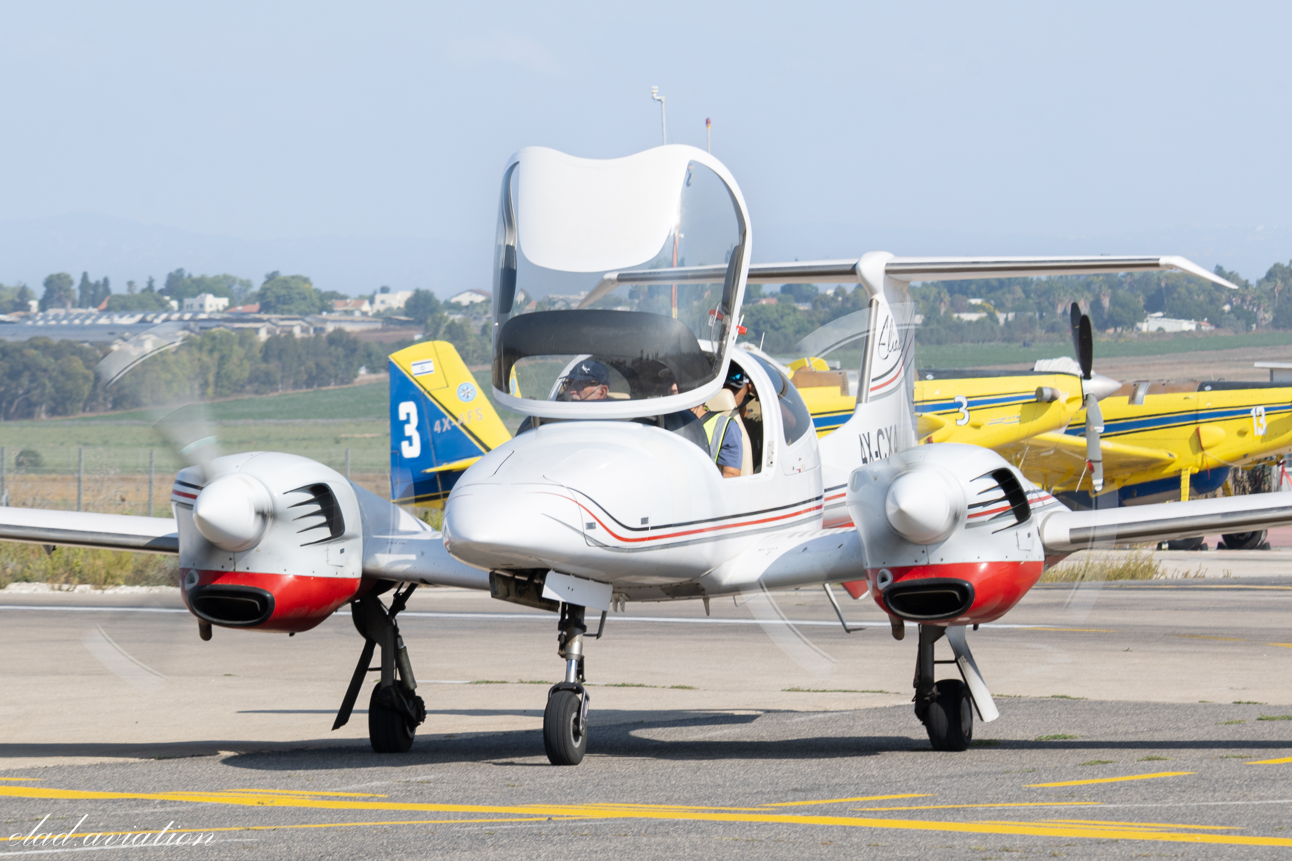 4X-CXA במנחת מגידו
